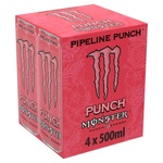 Monster Pipeline Punch Can 4 Pack (500 ml)